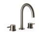 Just Taps VOS Brushed Black 3 Hole Deck Mounted Basin Mixer