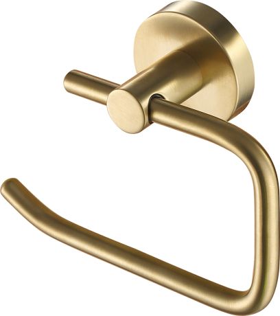 Just Taps VOS  Brushed Brass Toilet Roll Holder