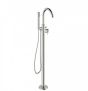 Crosswater MPRO Floor Mounted Bath Shower Mixer - Brushed Stainless Steel