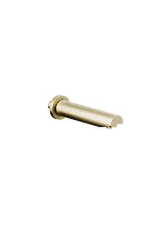 Tissino Lucia Wall Mounted Bath Filler Spout- Brushed Brass