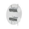 Just Taps Florence Thermostatic Concealed 3 Outlet Shower Valve