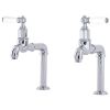 Perrin And Rowe Mayan Deck Mounted Kitchen Taps With Lever Handles
