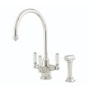 Perrin And Rowe Phoenician Kitchen Sink Mixer Tap With Filtration With Rinse