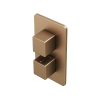 Abacus Ez Box 2.0 Finish Set 1 Outlet Brushed Bronze Square Handles