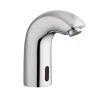 Just Taps React Sensor Curved Mono Basin Mixer Mains/Battery Operated