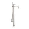 Just Taps Inox Floor Standing Bath And Shower Mixer With Kit
