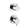 Just Taps Modular Thermostatic Concealed 2 Outlet Shower Valve