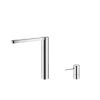 KWC ONO with swivel spout and separate control lever Chrome