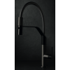 Gessi Mesh Semi-professional side lever monobloc mixer with pull-off spray