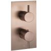 Just Tap Thermostatic Concealed 2 Outlet Shower Valve 21671ABRZ