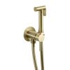 Just Taps Vos Brushed Brass Single Lever Douche Set - 23556BBR