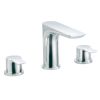 Just Taps Amore 3 Hole Basin Mixer