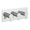 Just Taps Amore Thermostatic Concealed 2Outlets Shower Valve