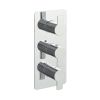 Just Taps Amore Thermostatic Concealed 3 Outlets Shower Valve