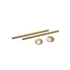 Tissino Premium Pipes & Shrouds - Marcello Rail Brushed Brass