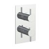 Just Taps Florence Thermostatic Concealed 2 Outlets Shower Valve