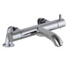 Just Taps Florence Thermostatic Bath And Shower Mixer, Deck Mounted