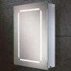 HIB Cosmic LED Demisting Aluminium Bathroom Cabinet