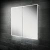 HIB Exos Mirrored LED Cabinet 80cm x 70cm x 12.2cm
