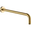 Just Taps VOS Brushed Brass Shower Arm, 400mm