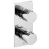 Just Taps Thermostatic concealed 2 outlet shower valve Chrome 64671CH