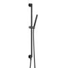 Just Taps Slide rail with pencil shower handle and hose Brushed Black