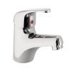 Just Taps Topmix single lever basin mixer with click clack waste