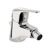 Just Taps Topmix single lever bidet mixer with pop up waste