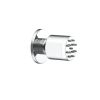 Just Taps Round Body Jet for Mixer Shower Single - Chrome