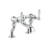 Just Taps Deck mounted bath filler, MP 0.5 Brass with nickel finish