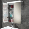 HIB Flux LED Aluminium Bathroom Cabinet with Mirror Sides