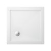 Crosswater Square 35mm Acrylic Shower Trays White Finish 700 x 700mm