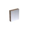 Saneux AUSTEN 60cm 2 door mirror cabinet – English Oak