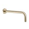 Crosswater MPRO Brushed Brass 350mm Wall Mounted Shower Arm