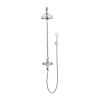 Crosswater Belgravia Thermostatic Shower with Fixed Head & Handset
