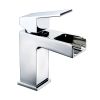 Just Taps Plus Cami Single Lever Basin Mixer With Click Clack Waste