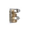 Saneux COS & TOOGA Thermostatic valve body of 2-hole, two outlets