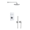 Just Taps Hugo 2 Outlet Touch Thermostat with Handshower and Overhead Shower