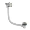 Crosswater MPRO Bath Filler with Click Clack Waste - Brushed Stainless Steel