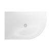 Crosswater Creo 25mm Offset Quadrant Shower Tray 800 x 1000mm Right Hand