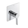 Just Taps Curved Single Lever Concealed Manual Valve