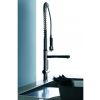 Gessi Oxygen Hi-Tech side lever professional monobloc mixer with directional spray and swivel spout