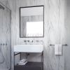 Bathroom Origins Docklands 800mm Matt Black Rectangular Mirror