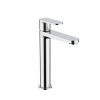 Crosswater Drift Chrome Tall Basin Monobloc  With Clicker Waste