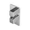 Abacus Ez Box 2.0 Finish Set 1 Outlet Chrome Square Handles