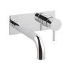 Just Taps Florence Chrome Wall Mounted Basin Mixer – 240mm