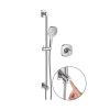 Flova Fusion thermostatic mixer with GoClick® on/off control slide rail kit