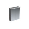 Saneux AUSTEN 60cm 2-Door Cabinet Illuminated – Matte Iron Grey