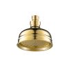 Just Taps A. Brass Victorian shower head, 125mm, HP 1