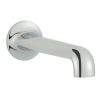 Just Taps Grosvenor Cross Bath Spout -  Brass With Nickel Finishing 